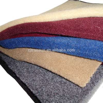 Anti-Static Feature and Plaid Style needle punched felt for shoes polyester felt non woven fabric